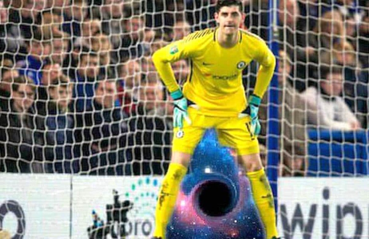 VIDEO + FOTO Courtois, ținta caterincilor pe net după ce Messi i-a dat două goluri printre picioare » Cele mai bune meme-uri + reacția savuroasă a lui Rio Ferdinand :D