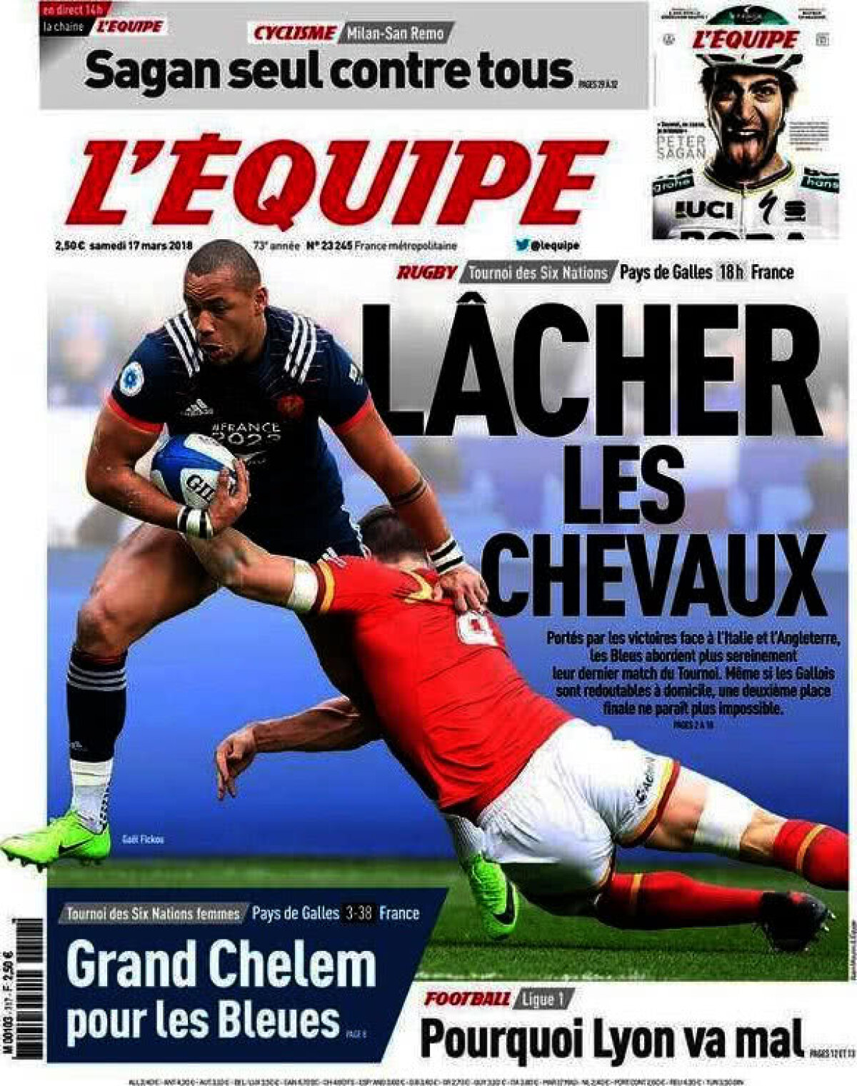 Ce scriu azi ziarele de sport din lume (17 martie 2018)