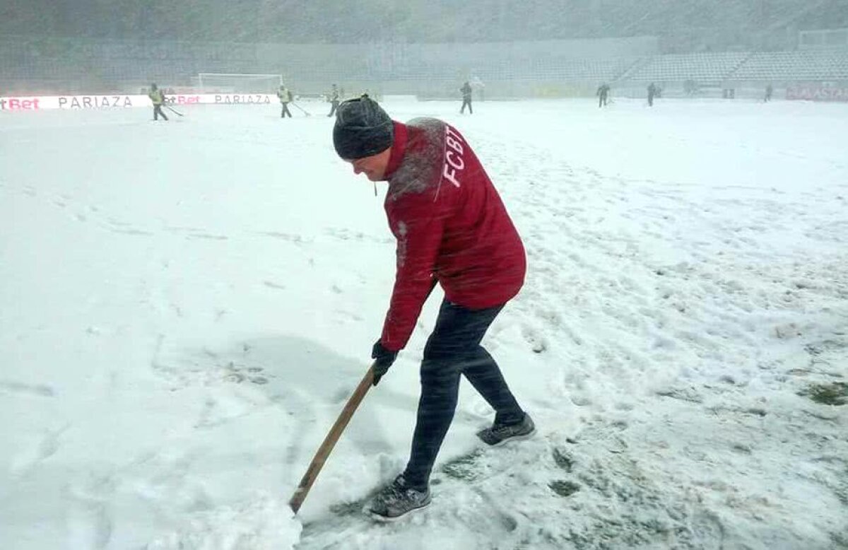 FC Botoșani - Dinamo a fost amânat din cauza zăpezii! Când s-ar putea juca + primele reacții