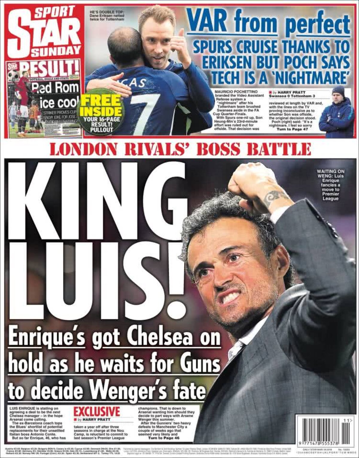 Ce scriu azi ziarele de sport din lume (18 martie 2018)