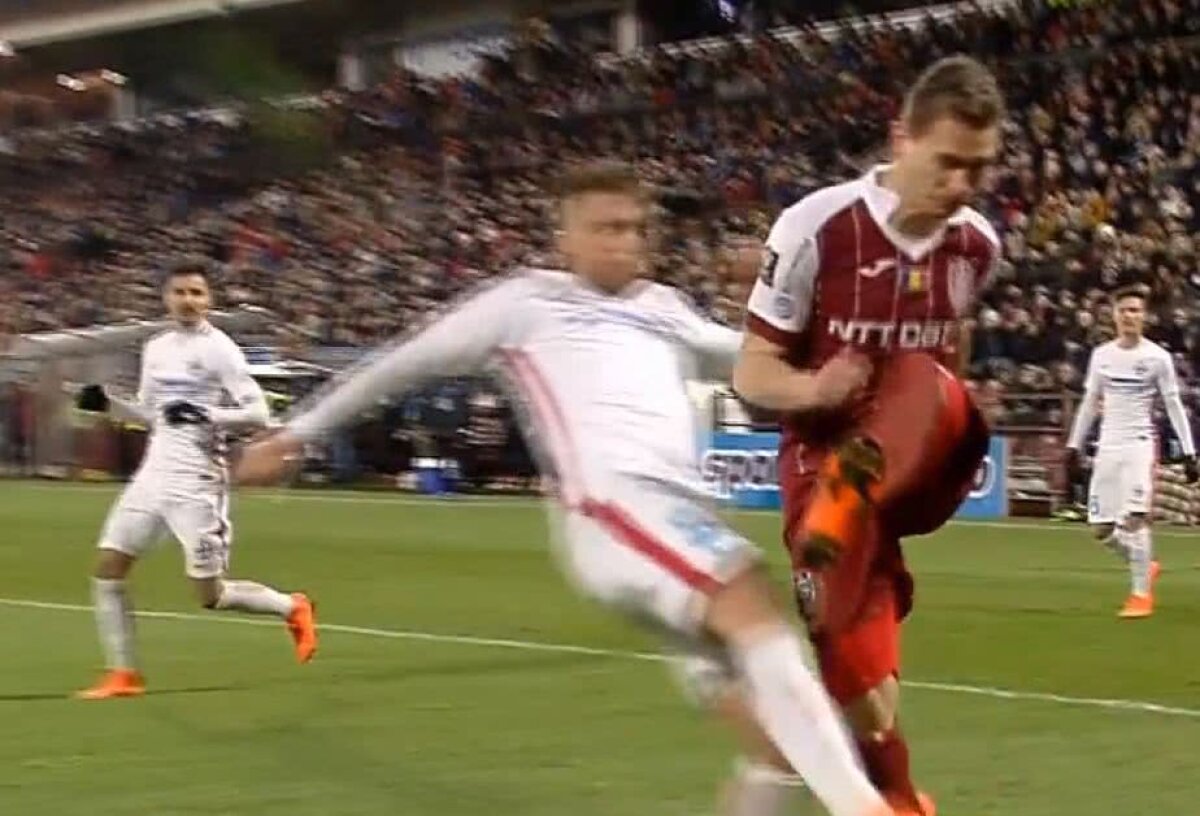 FOTO Faza care schimbă tot! Trebuia CFR să primească un alt penalty? 