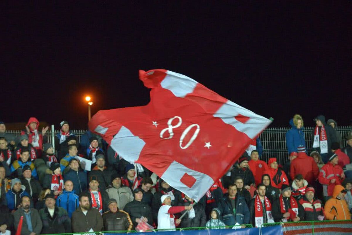 VIDEO + FOTO Sărbătoare la Sfântu Gheorghe: primul meci al lui Sespi pe teren propriu a fost celebrat fastuos