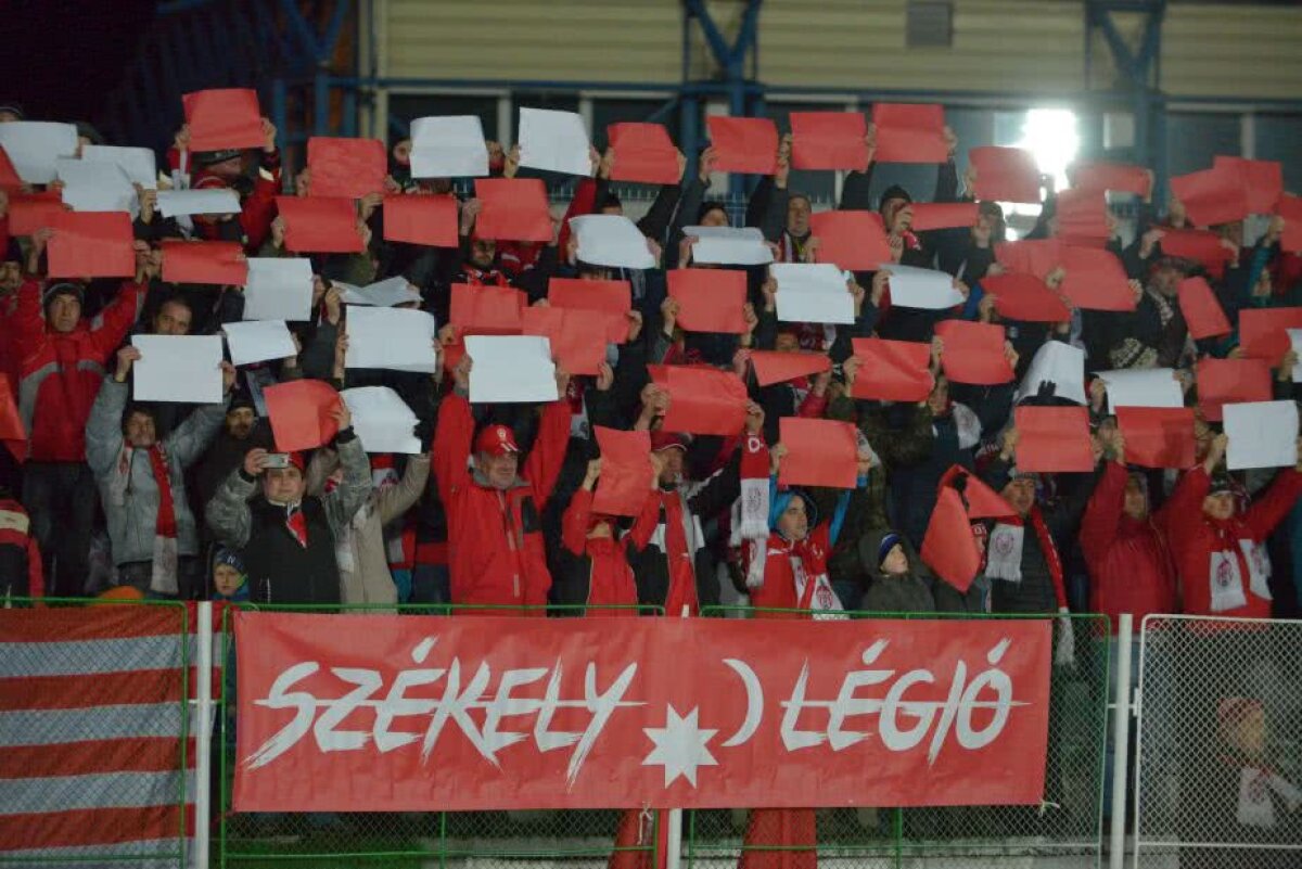 VIDEO + FOTO Sărbătoare la Sfântu Gheorghe: primul meci al lui Sespi pe teren propriu a fost celebrat fastuos