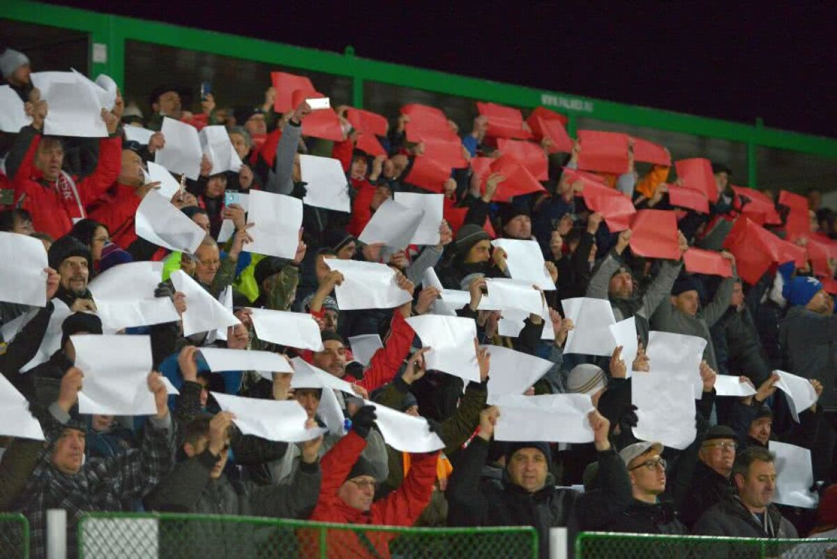 VIDEO + FOTO Sărbătoare la Sfântu Gheorghe: primul meci al lui Sespi pe teren propriu a fost celebrat fastuos