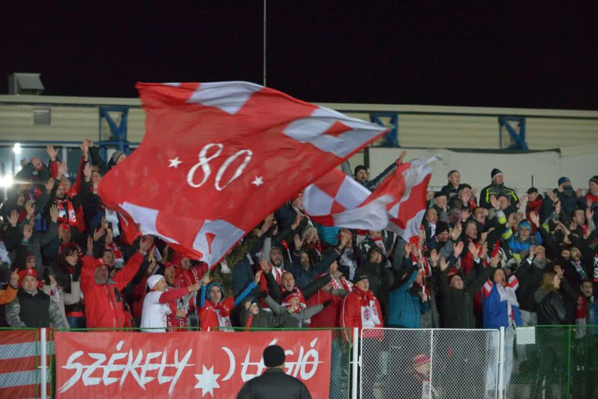 VIDEO + FOTO Sărbătoare la Sfântu Gheorghe: primul meci al lui Sespi pe teren propriu a fost celebrat fastuos