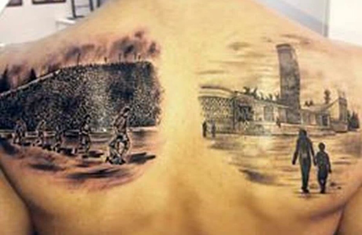 FOTO Un fotbalist de la FCSB și-a făcut un tatuaj impresionant: "Sunt foarte mândru de trecutul meu"