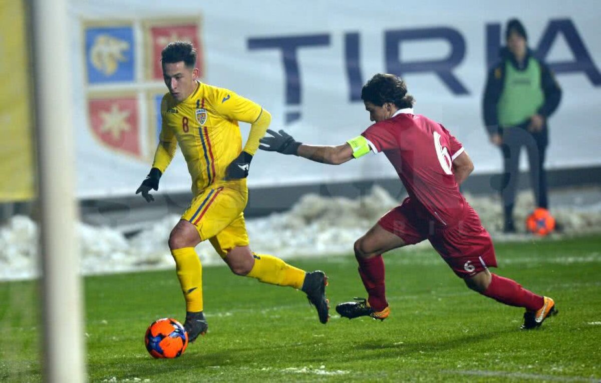 VIDEO + FOTO Entuziasmant! România U19 a făcut instrucție cu Serbia la debutul în Turul de Elită! Puștii lui Boingiu, la un pas de turneul final 