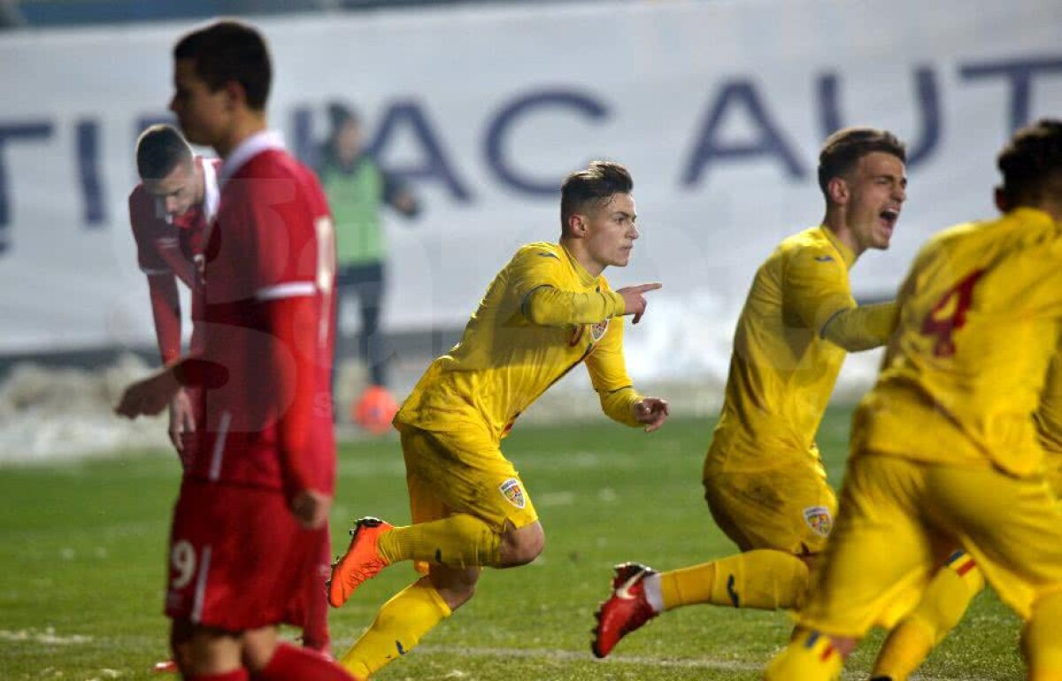 VIDEO + FOTO Entuziasmant! România U19 a făcut instrucție cu Serbia la debutul în Turul de Elită! Puștii lui Boingiu, la un pas de turneul final 