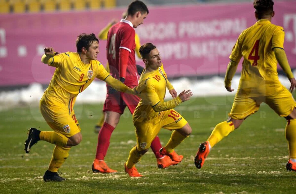 VIDEO + FOTO Entuziasmant! România U19 a făcut instrucție cu Serbia la debutul în Turul de Elită! Puștii lui Boingiu, la un pas de turneul final 