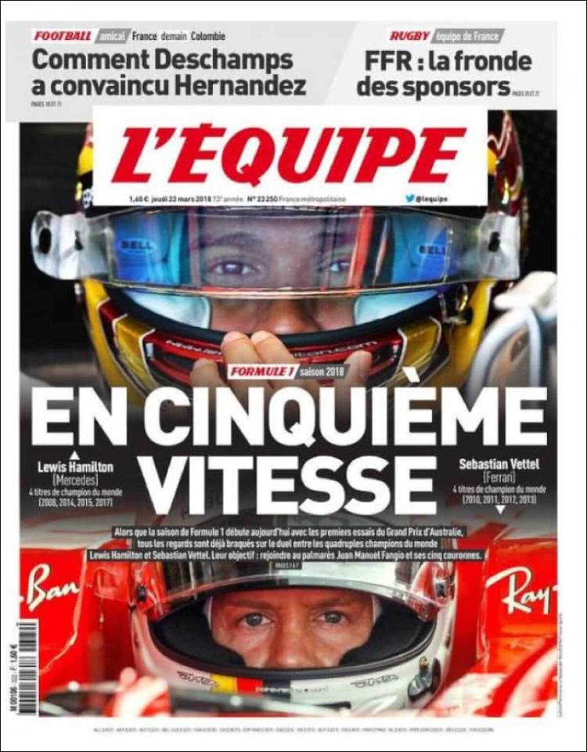 Ce scriu azi ziarele de sport din lume (22 martie 2018)