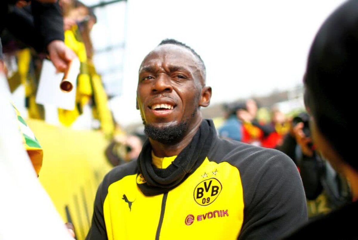 VIDEO+FOTO Usain Bolt a dat probe pentru prima echipă a Borussiei Dortmund! A marcat un gol și i-a impresionat pe nemți
