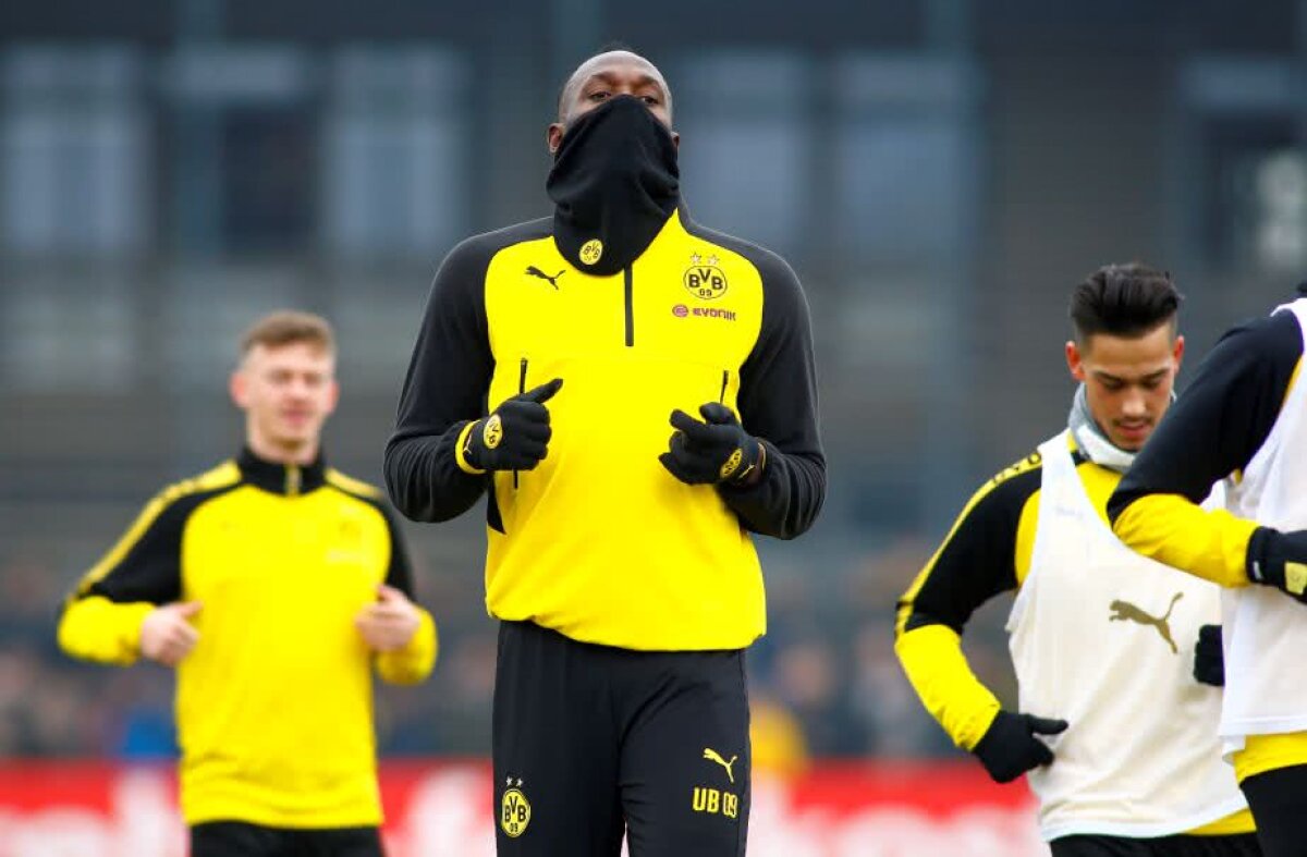 VIDEO+FOTO Usain Bolt a dat probe pentru prima echipă a Borussiei Dortmund! A marcat un gol și i-a impresionat pe nemți
