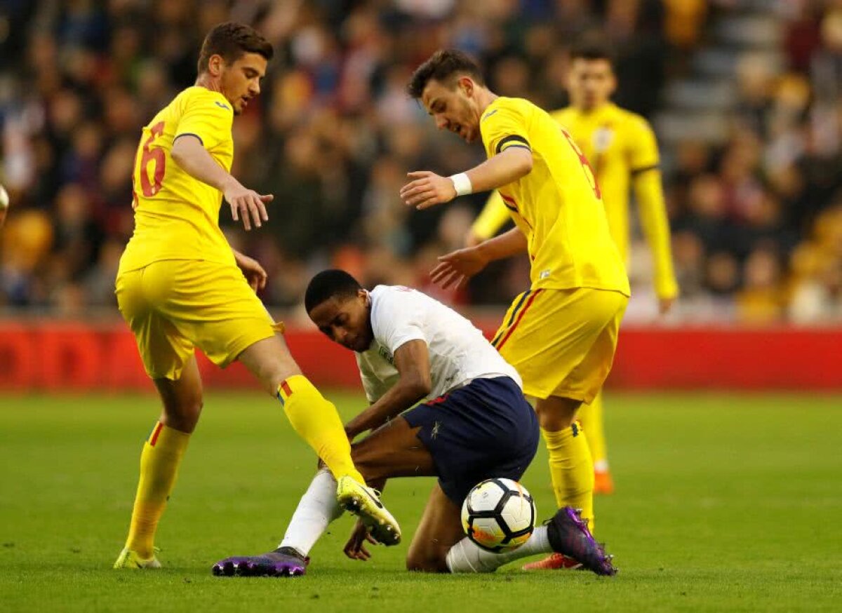 VIDEO + FOTO Anglia U21 a câștigat amicalul cu România, scor 2-1! Tricolorii au ratat egalarea în prelungiri 