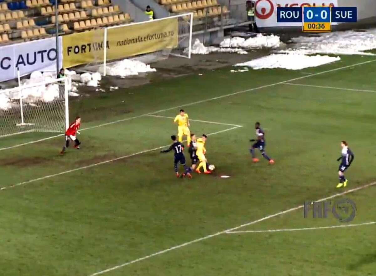 VIDEO AICI Asta e NAȚIONALA MARE!  România U19 învinge Suedia U19, după o luptă senzațională! O singură condiție ca să ne calificăm la EURO