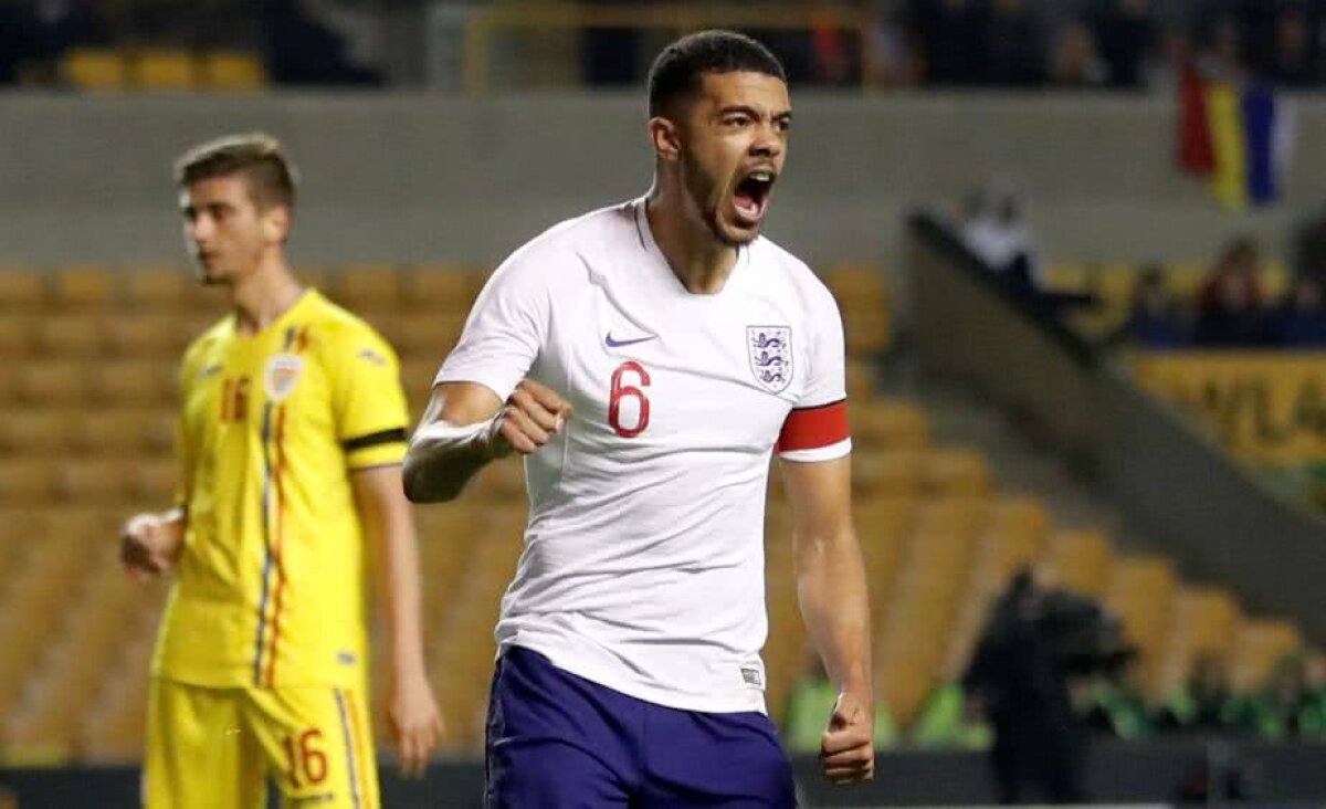 VIDEO + FOTO Anglia U21 a câștigat amicalul cu România, scor 2-1! Tricolorii au ratat egalarea în prelungiri 