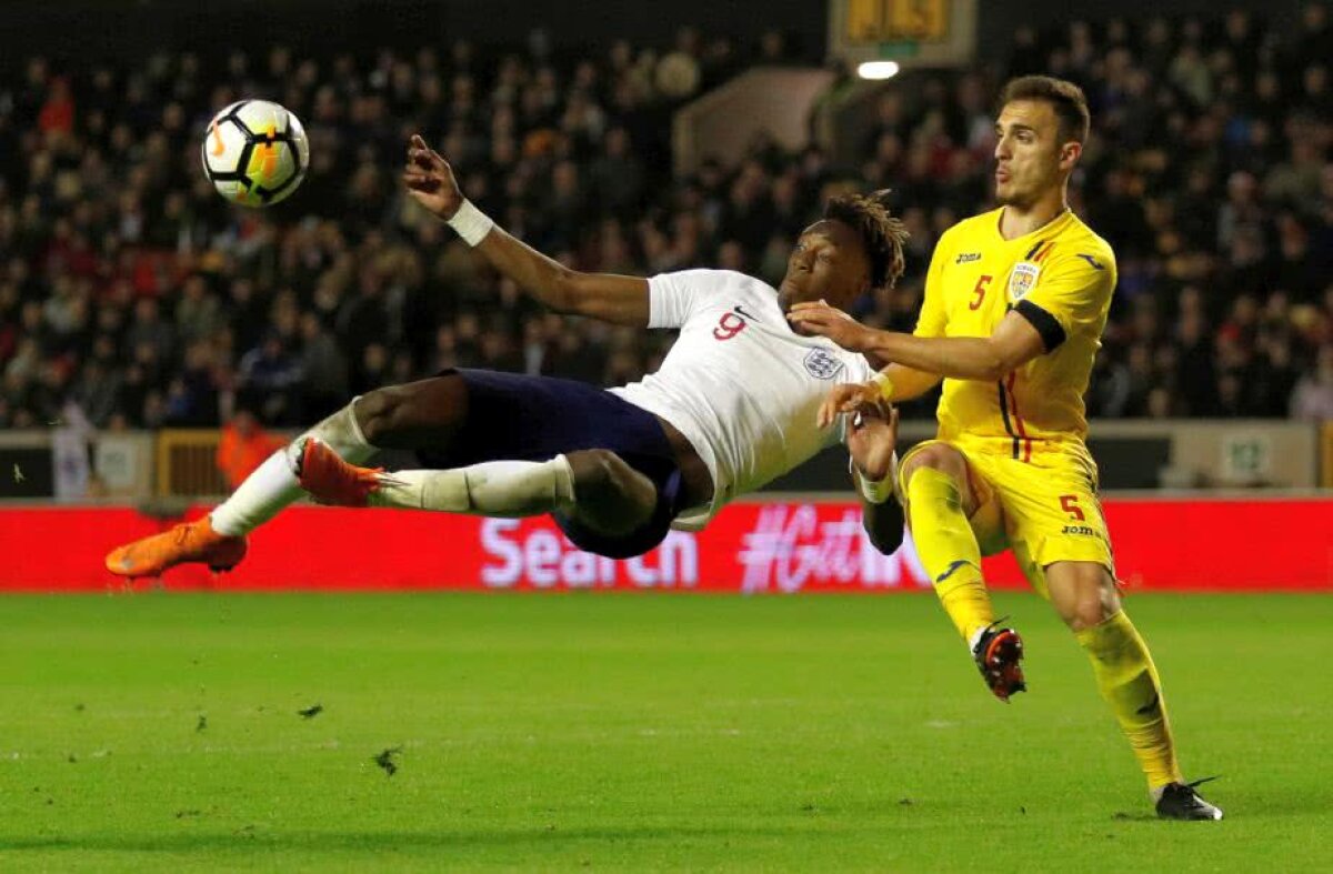VIDEO + FOTO Anglia U21 a câștigat amicalul cu România, scor 2-1! Tricolorii au ratat egalarea în prelungiri 
