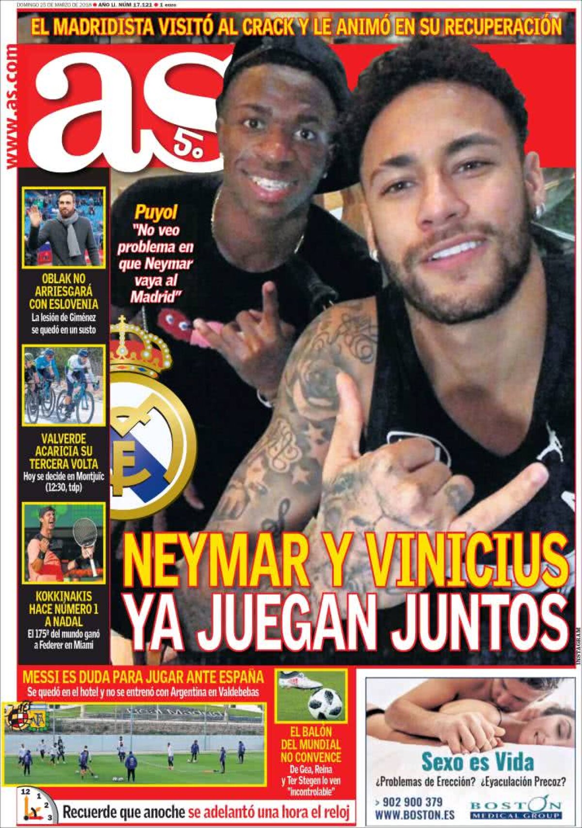 Ce scriu azi ziarele de sport din lume (25 martie 2018)