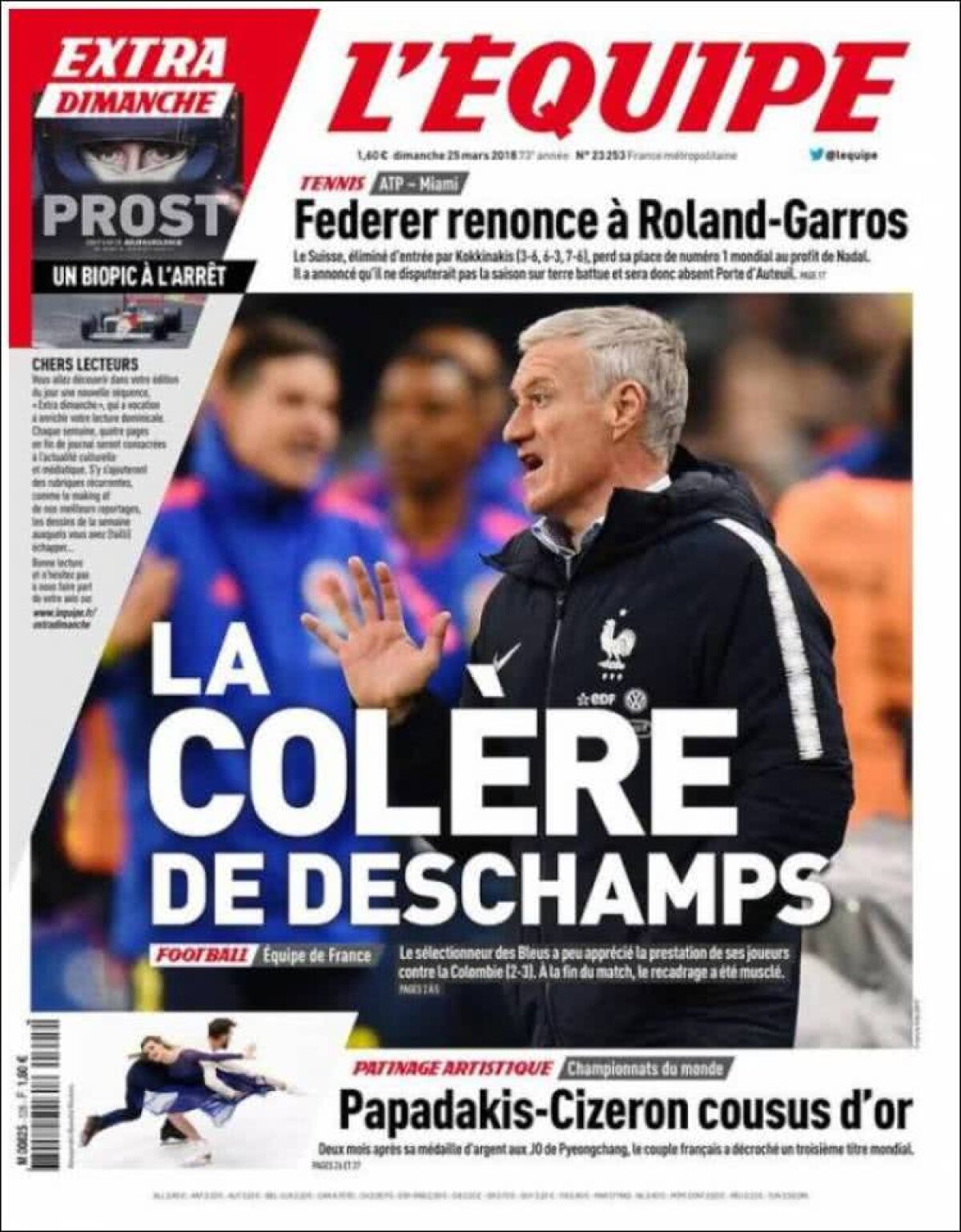 Ce scriu azi ziarele de sport din lume (25 martie 2018)