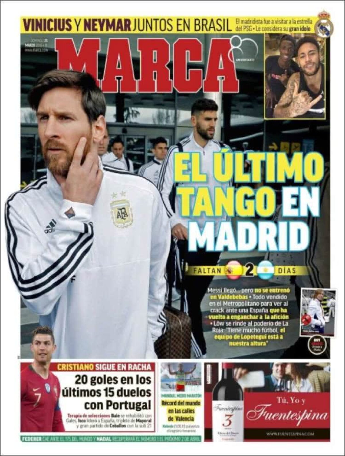 Ce scriu azi ziarele de sport din lume (25 martie 2018)