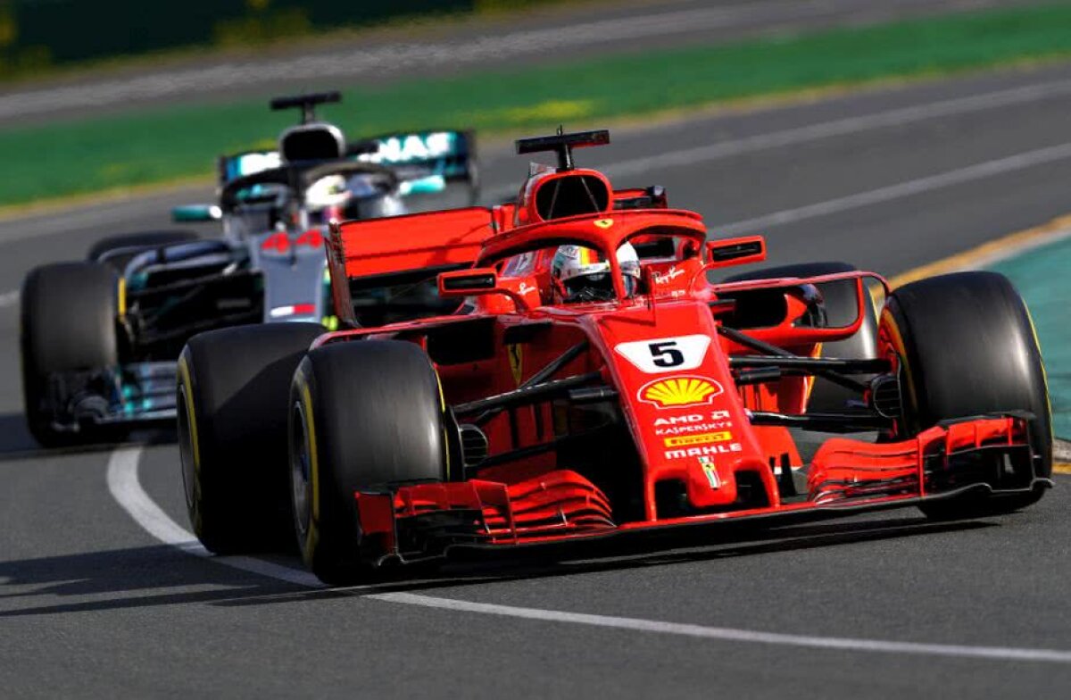 GALERIE FOTO Supervictorie pentru Sebastian Vettel în prima cursă a anului! Podium Ferarri în MP al Australiei și cum arată top 10