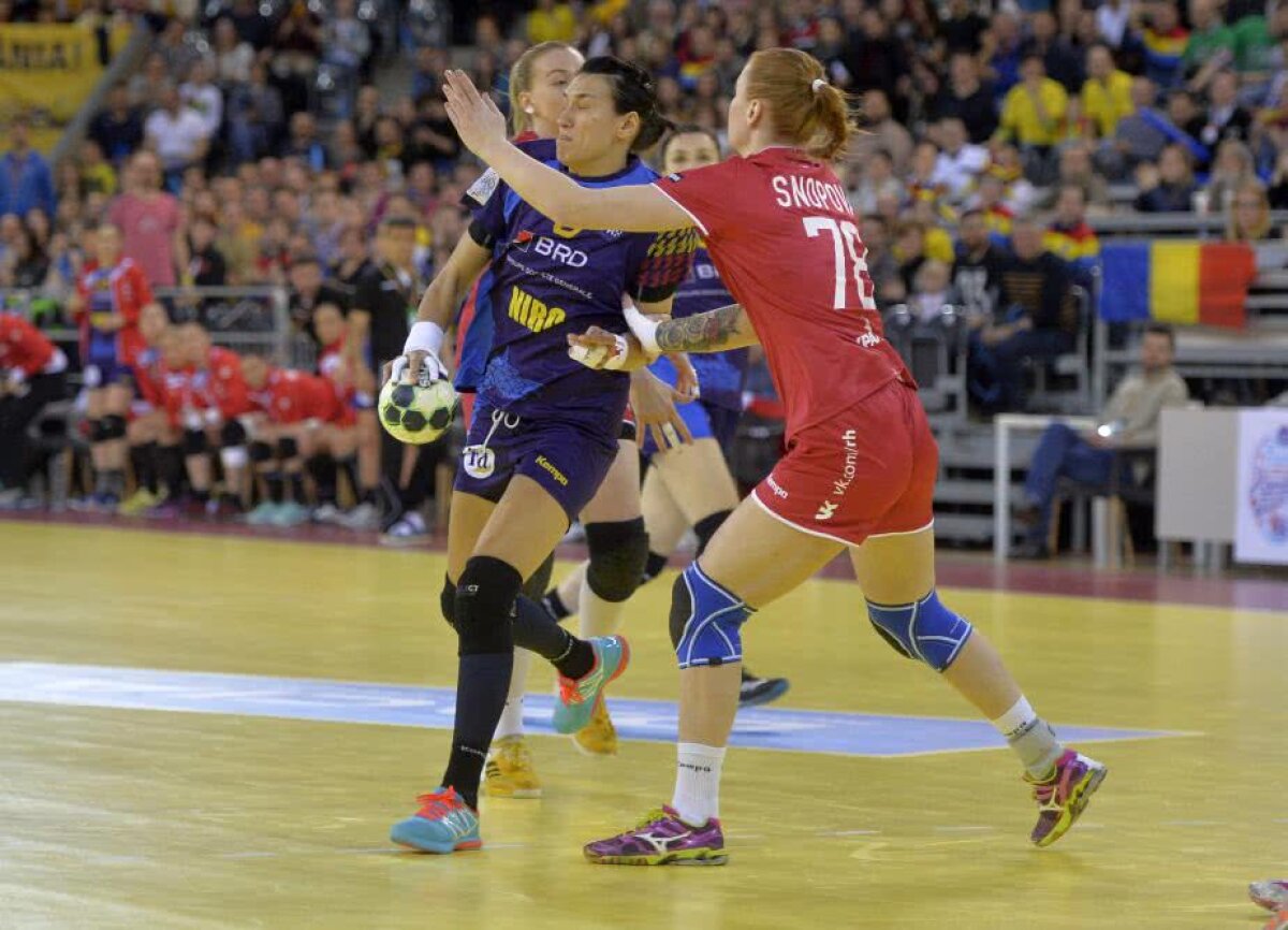 GALERIE FOTO România câștigă cu Rusia și e calificată în proporție de 99% la Campionatul European » Buceschi și Denisa Dedu, meci de senzație!