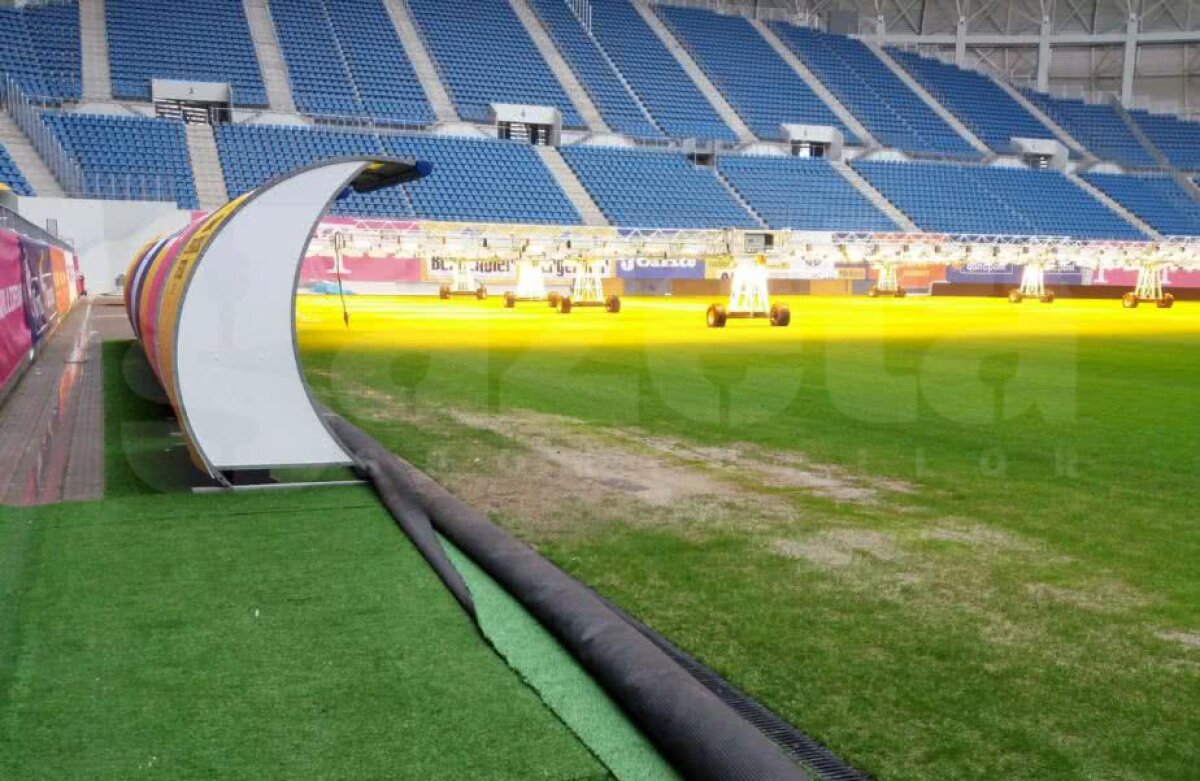 GALERIE FOTO + VIDEO EXCLUSIV Ultimele imagini de pe "Ion Oblemenco": vești îngrijorătoare de la Craiova + program modificat înainte de România - Suedia