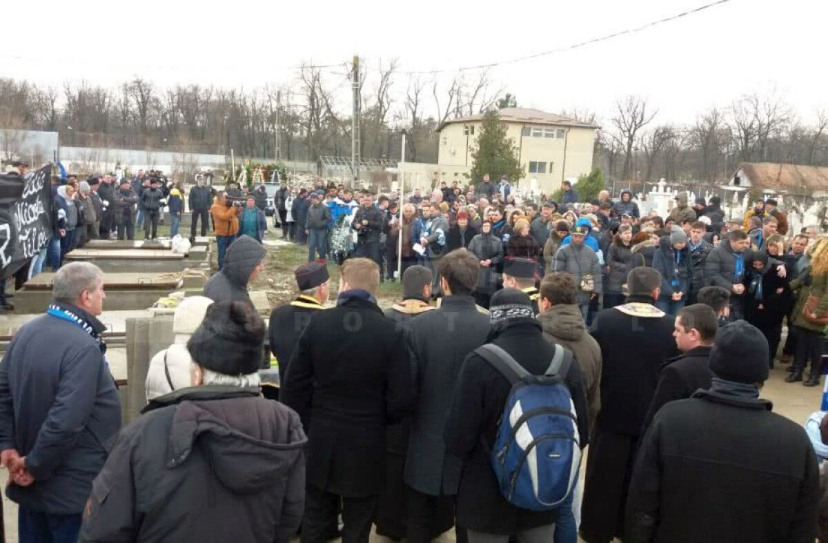 VIDEO&FOTO Azi a avut loc înmormântarea lui Nicolae Tilihoi » Mulți foști fotbaliști și fani l-au omagiat pe fostul fundaș