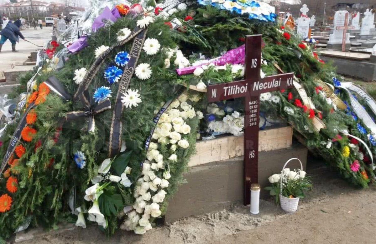 VIDEO&FOTO Azi a avut loc înmormântarea lui Nicolae Tilihoi » Mulți foști fotbaliști și fani l-au omagiat pe fostul fundaș