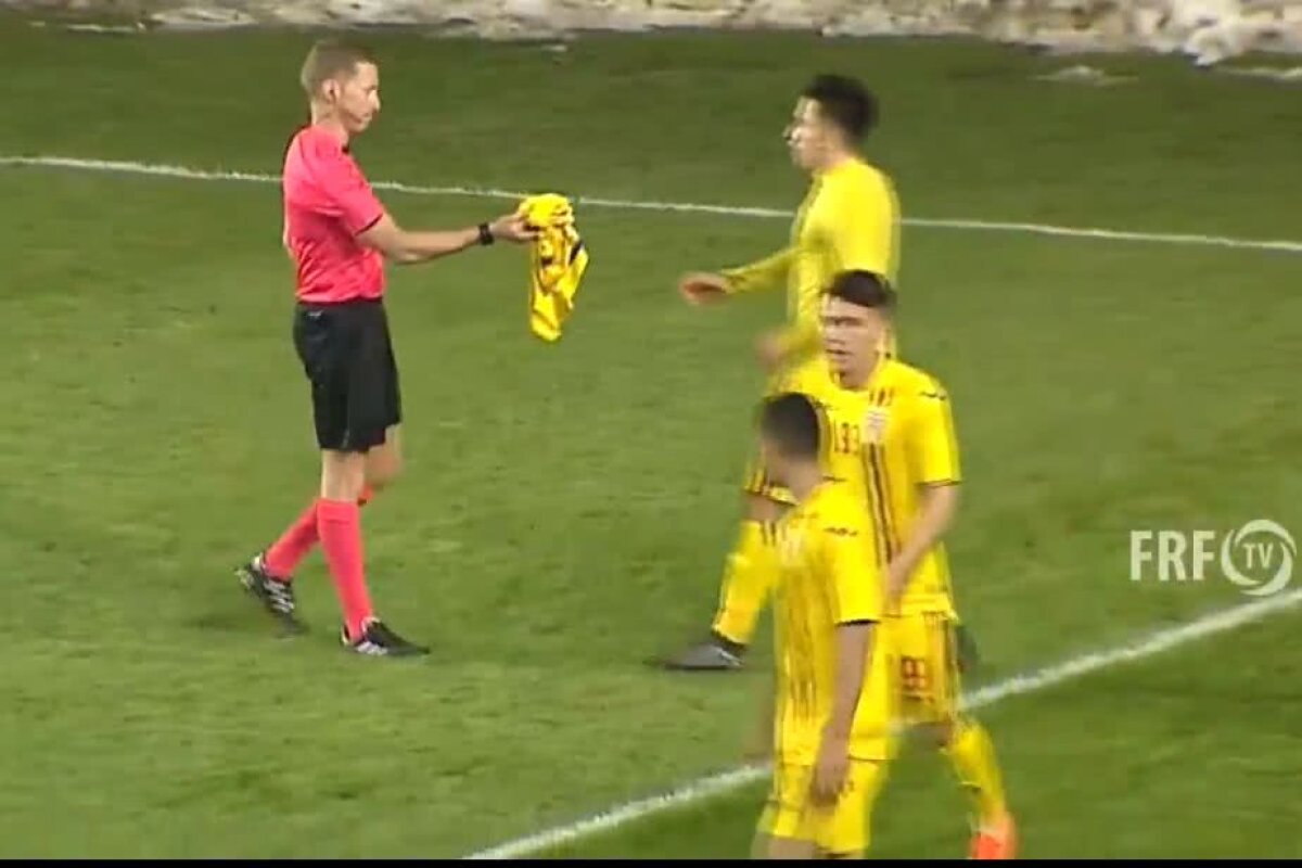 ROMÂNIA U19 - UCRAINA U19 1-2 // FOTO Gestul stupid al lui Moruțan și gafa lui Vlad ne-au costat prezența la turneul final