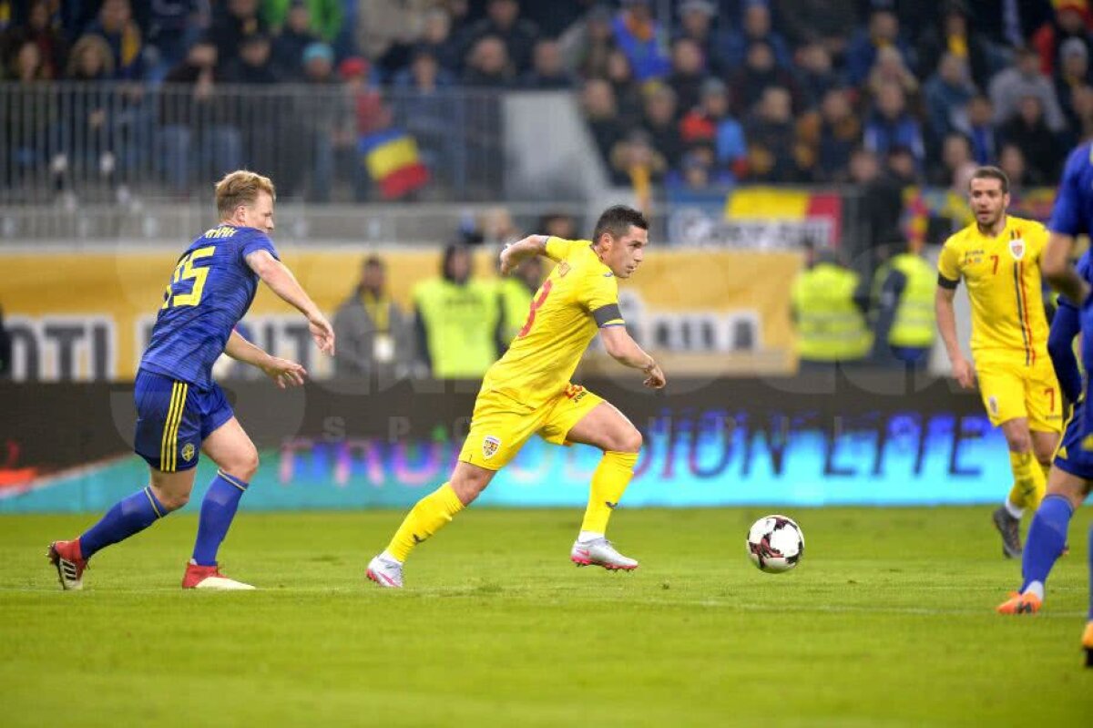 ROMÂNIA - SUEDIA 1-0 // VIDEO + FOTO Revanșă amicală după 24 de ani » Golul superb al lui Rotariu a răpus rezervele Suediei