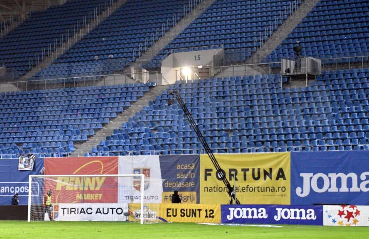 FOTO Fanii lui FC U și-au dat în petic! Cum arată arena "Ion Oblemenco" după România - Suedia 1-0