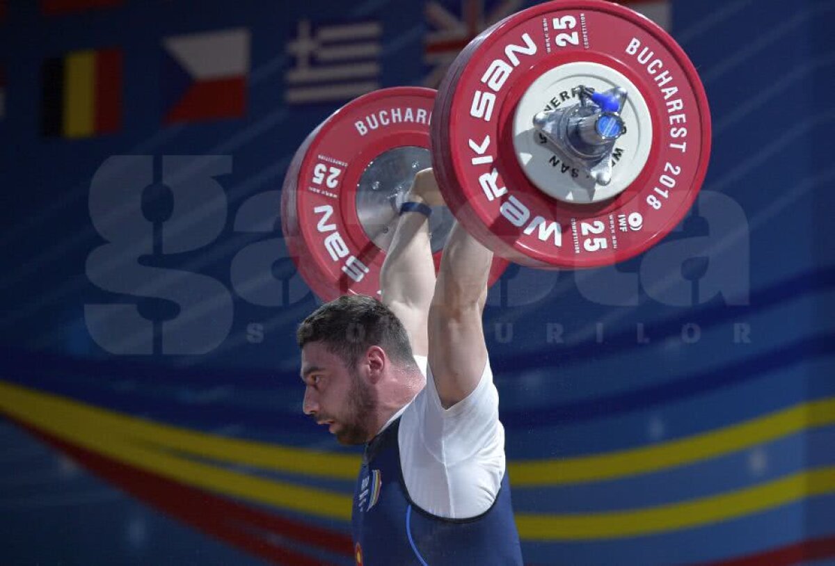 GALERIE FOTO Dezamăgire mare pentru România în proba de aruncat de la Europenele de haltere: a pierdut aurul la ultima încercare!