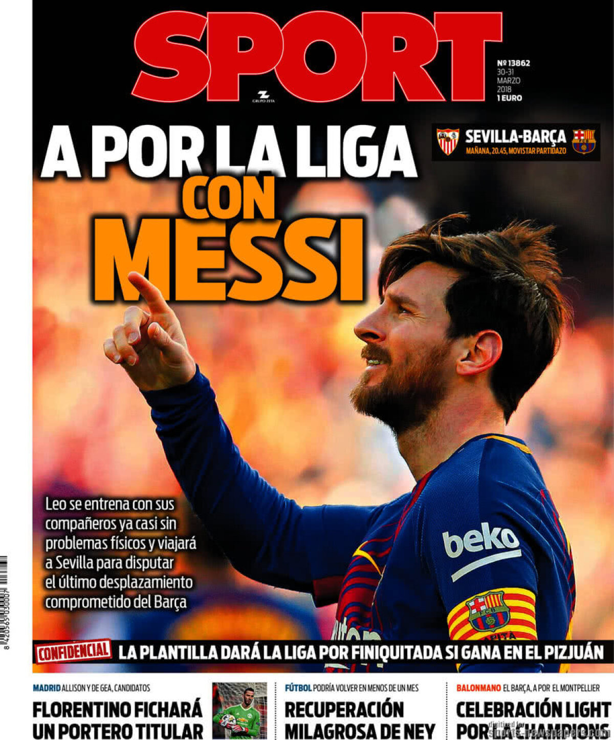 Ce scriu azi ziarele de sport din lume (30 martie 2018)