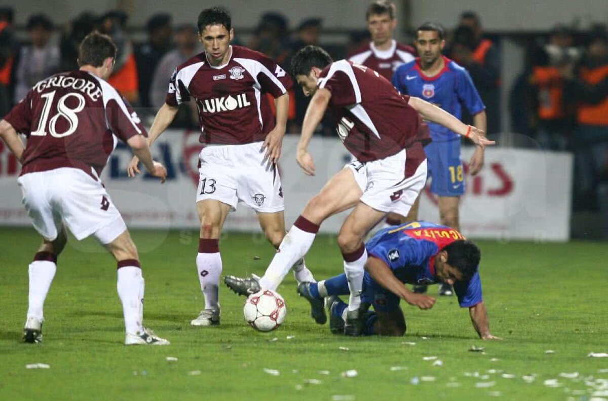 GALERIE FOTO Azi se împlinesc fix 12 ani de la turul "sfertului" UEFAntastic » Imagini de colecție de la Rapid - Steaua