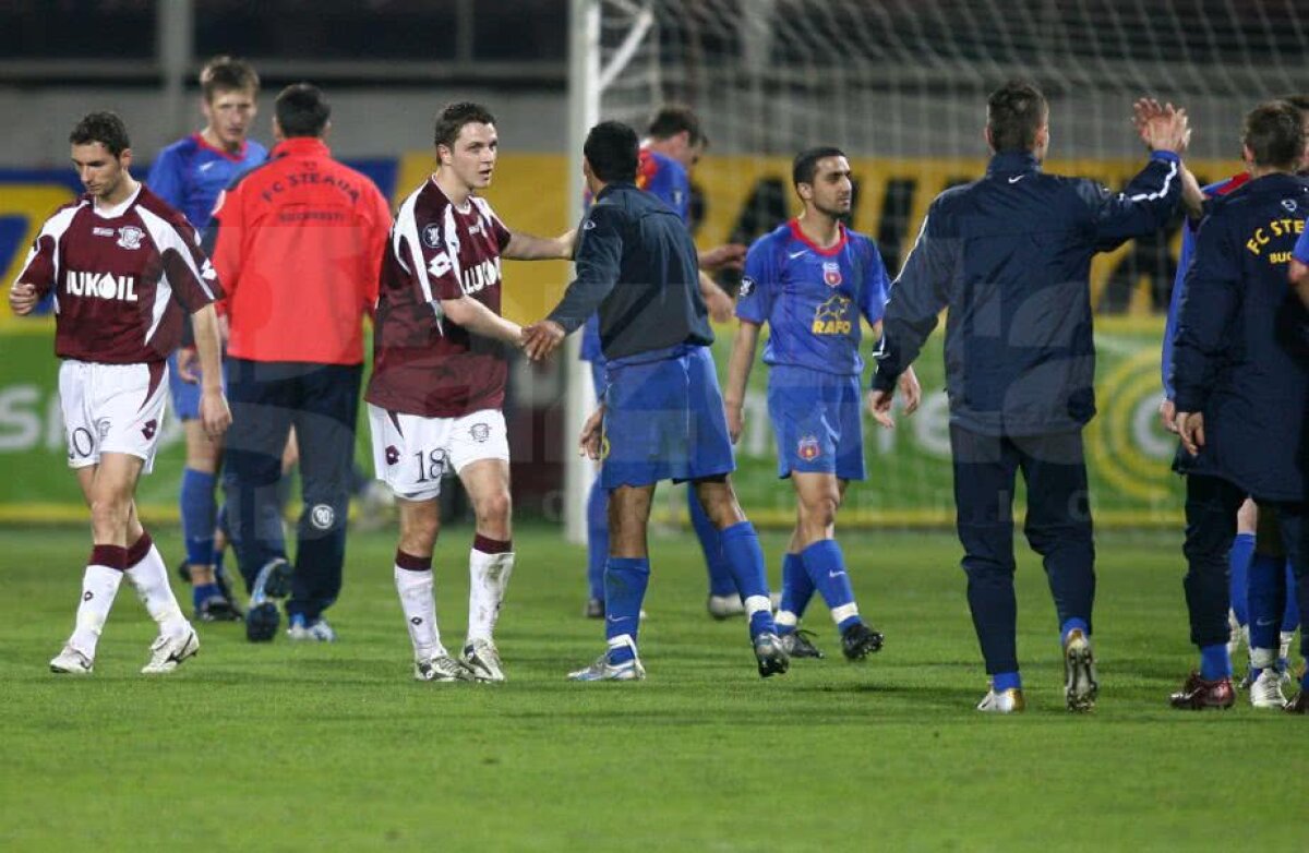 GALERIE FOTO Azi se împlinesc fix 12 ani de la turul "sfertului" UEFAntastic » Imagini de colecție de la Rapid - Steaua