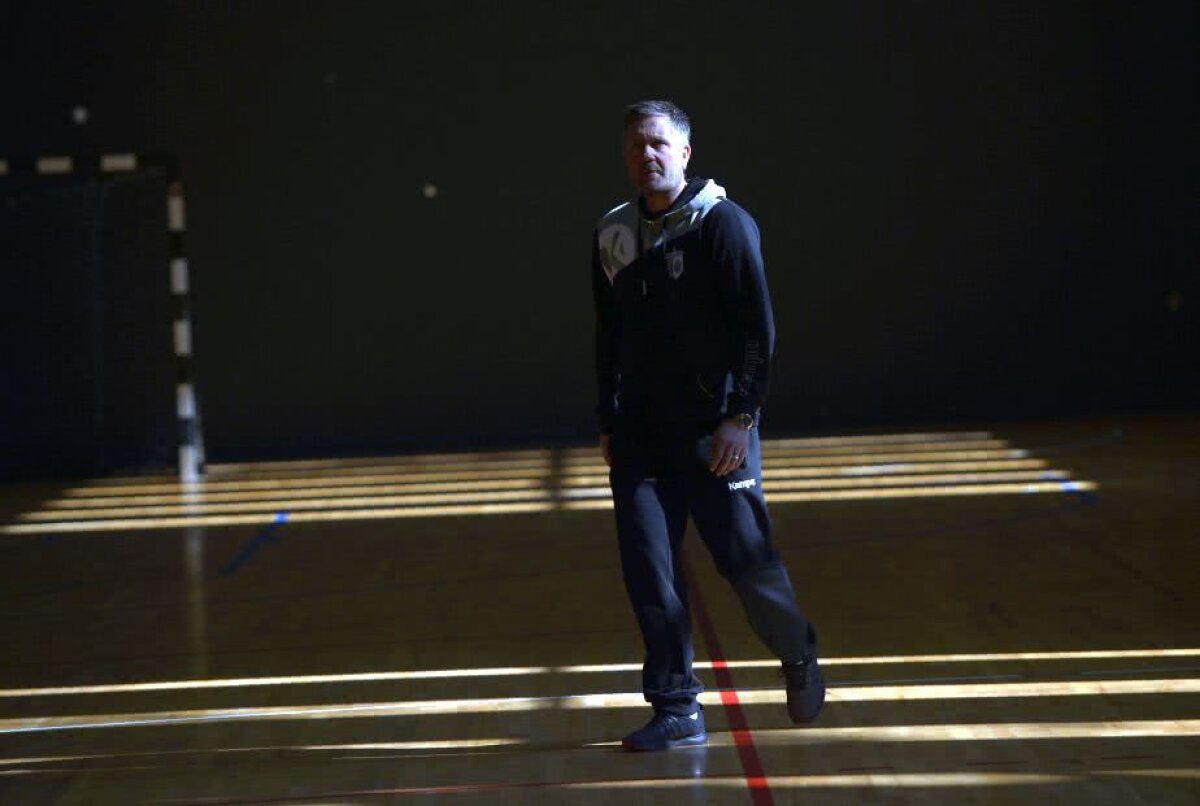 GALERIE FOTO Per Johansson a condus primul antrenament de la revenirea la CSM București