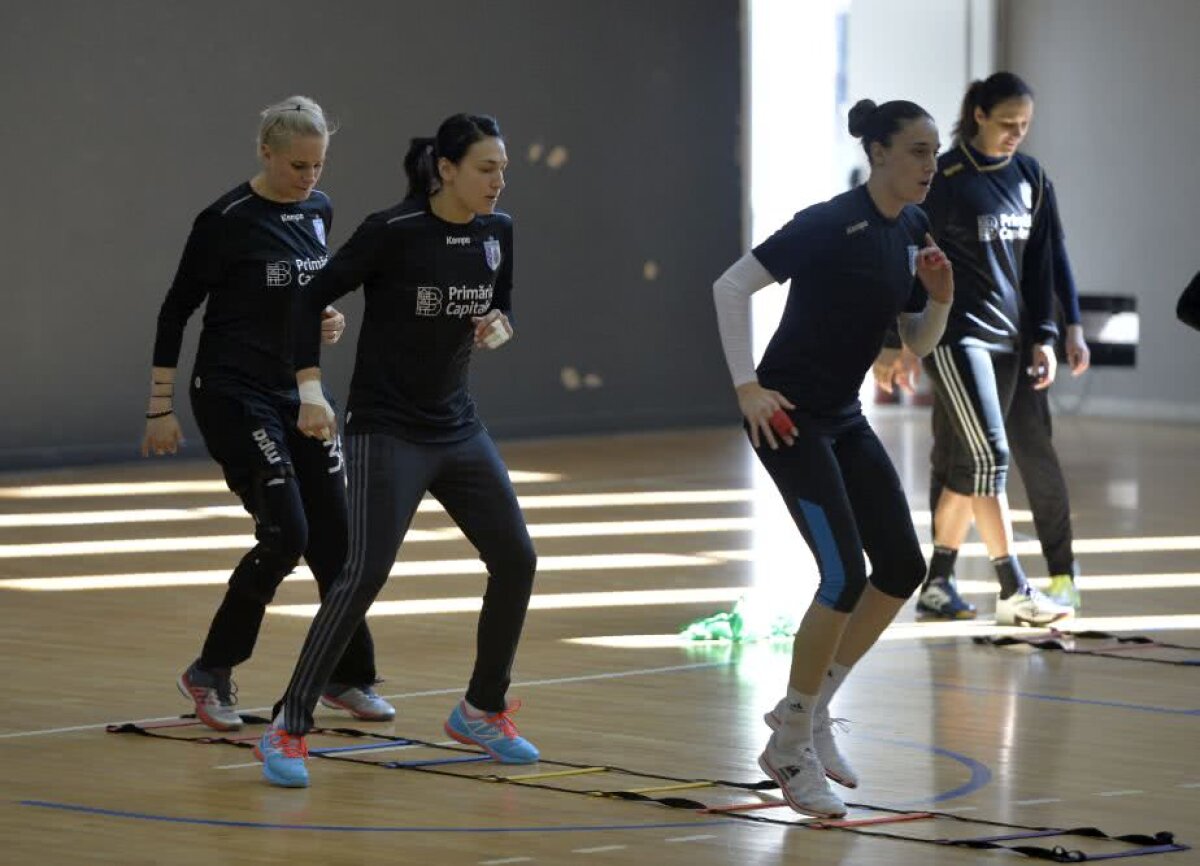 GALERIE FOTO Per Johansson a condus primul antrenament de la revenirea la CSM București