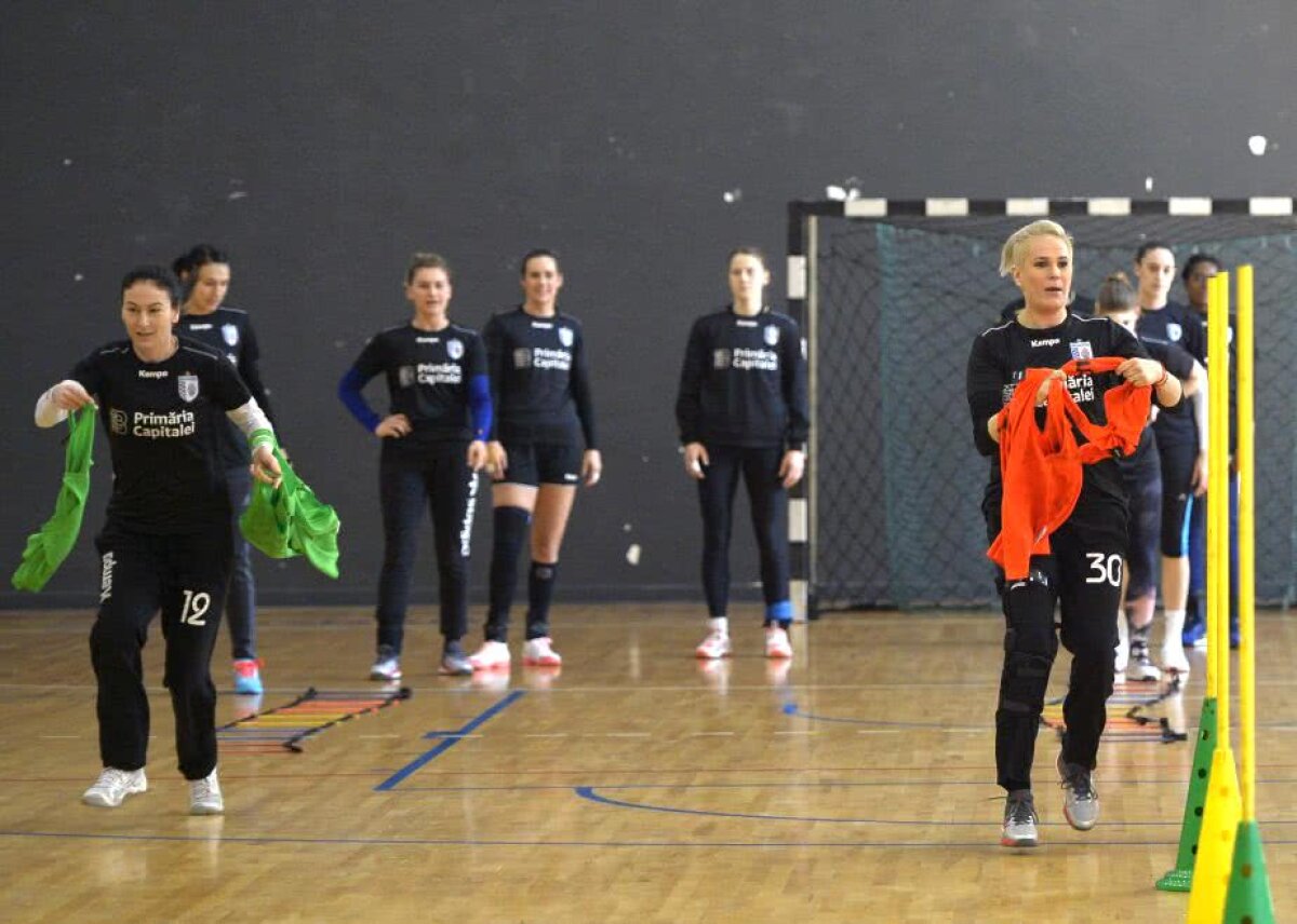 GALERIE FOTO Per Johansson a condus primul antrenament de la revenirea la CSM București