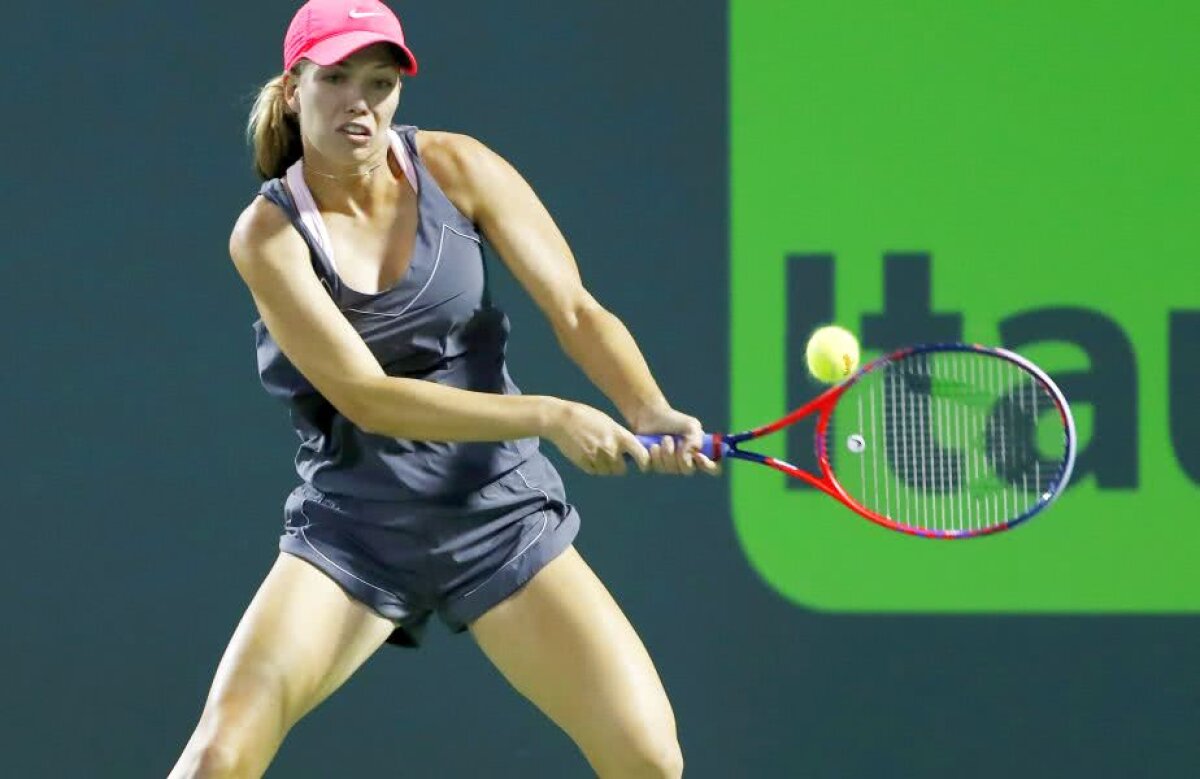 FOTO Din parc în Top 60 » Povestea jucătoarei care a uimit lumea tenisului la Miami: "Eu voi fi următoarea Sharapova"