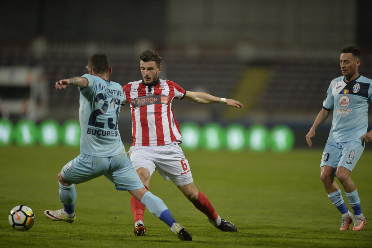 FOTO + VIDEO Umilință uriașă pentru Dinamo! "Câinii" au jucat execrabil și au pierdut pe teren propriu cu Juventus București, 1-2