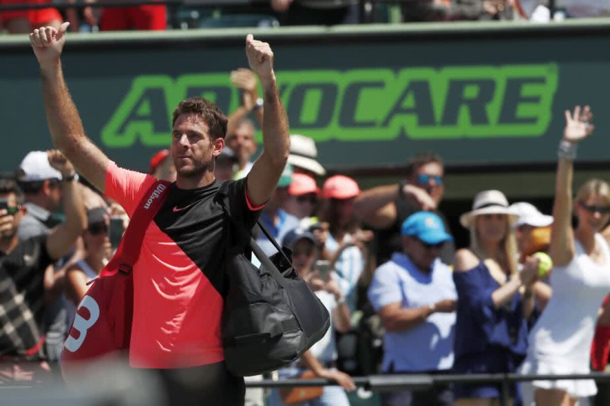 FOTO Seria de invincibilitate a lui Del Potro a ajuns la final