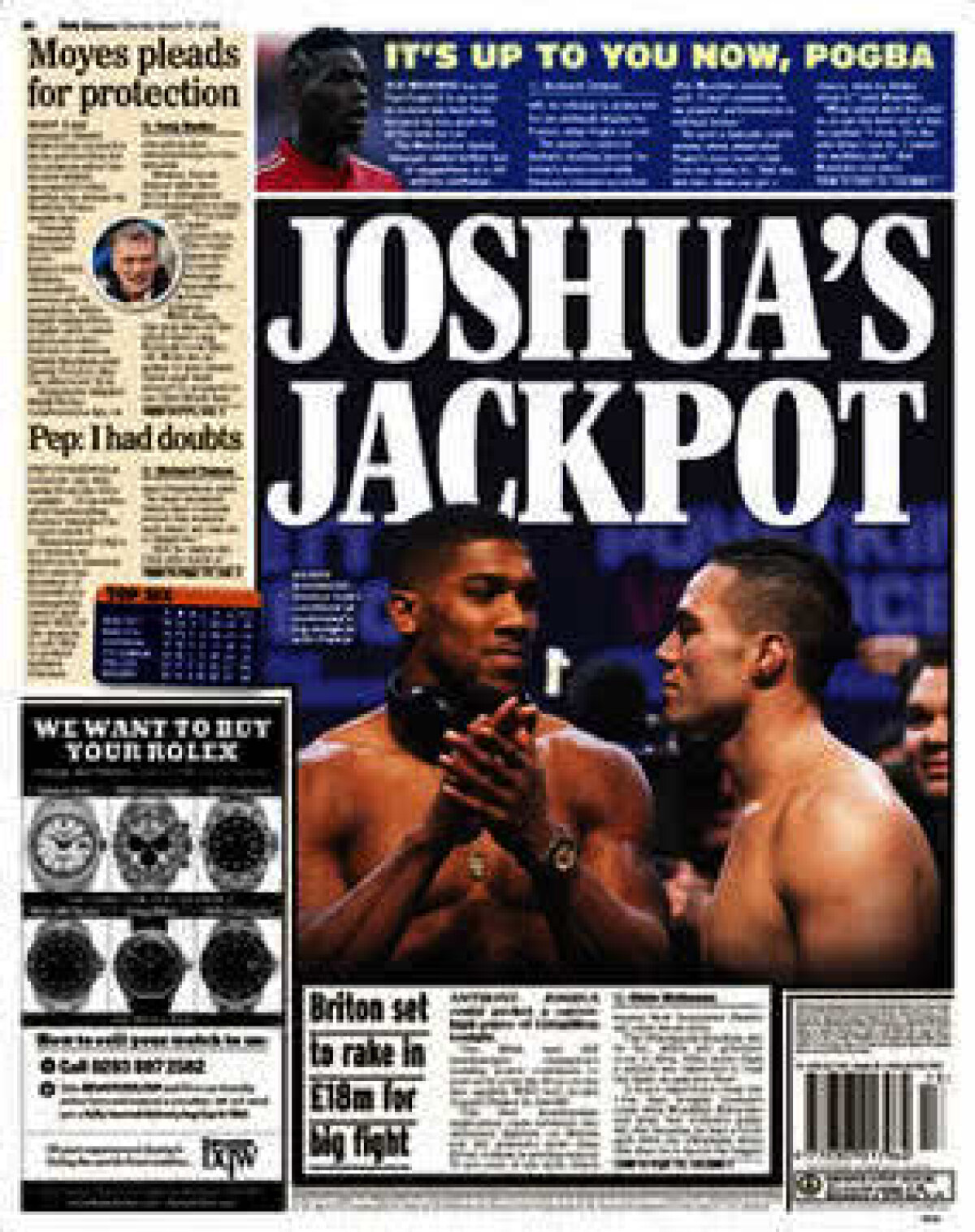 Ce scriu azi ziarele de sport din lume (31 martie 2018)