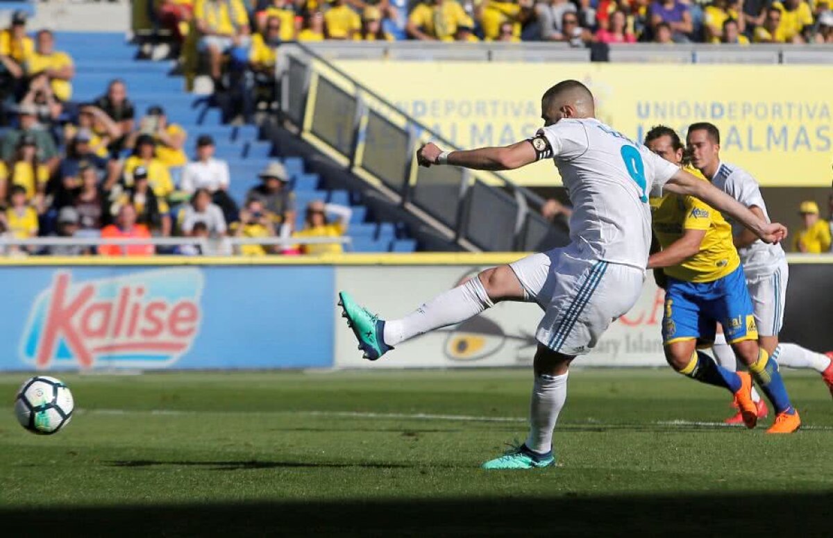 FOTO + VIDEO Fără Ronaldo, Real Madrid a făcut scor în deplasarea cu Las Palmas 