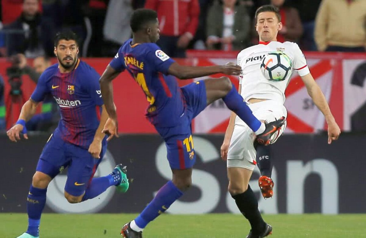 FOTO + VIDEO Revenire spectaculoasă a Barcelonei la Sevilla » Messi intră după pauză și punctează eroic în final!