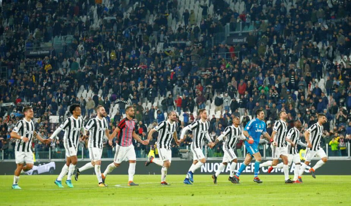 VIDEO+FOTO Juve, scăpată spre al 7-lea titlu la rând? "Acești băieți merită aplaudați, au făcut lucruri extraordinare în șapte ani"