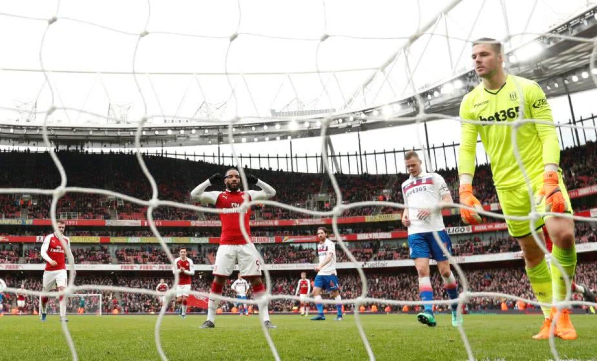 VIDEO + FOTO Scandal înainte de Arsenal - Stoke : "Este o lipsă evidentă de calitate în rândul coechipierilor"