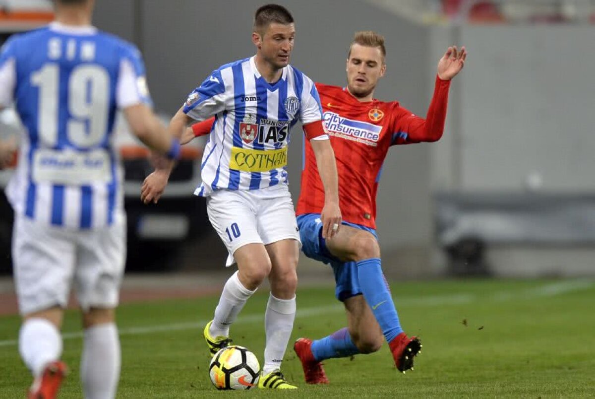 FOTO + VIDEO Eurogolul lui Budescu îi duce pe steliști primul loc! FCSB o învinge pe Poli Iași în cel mai palpitant meci al play-off-ului