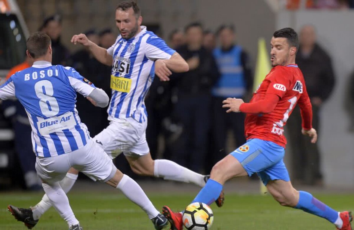 FOTO + VIDEO Eurogolul lui Budescu îi duce pe steliști primul loc! FCSB o învinge pe Poli Iași în cel mai palpitant meci al play-off-ului