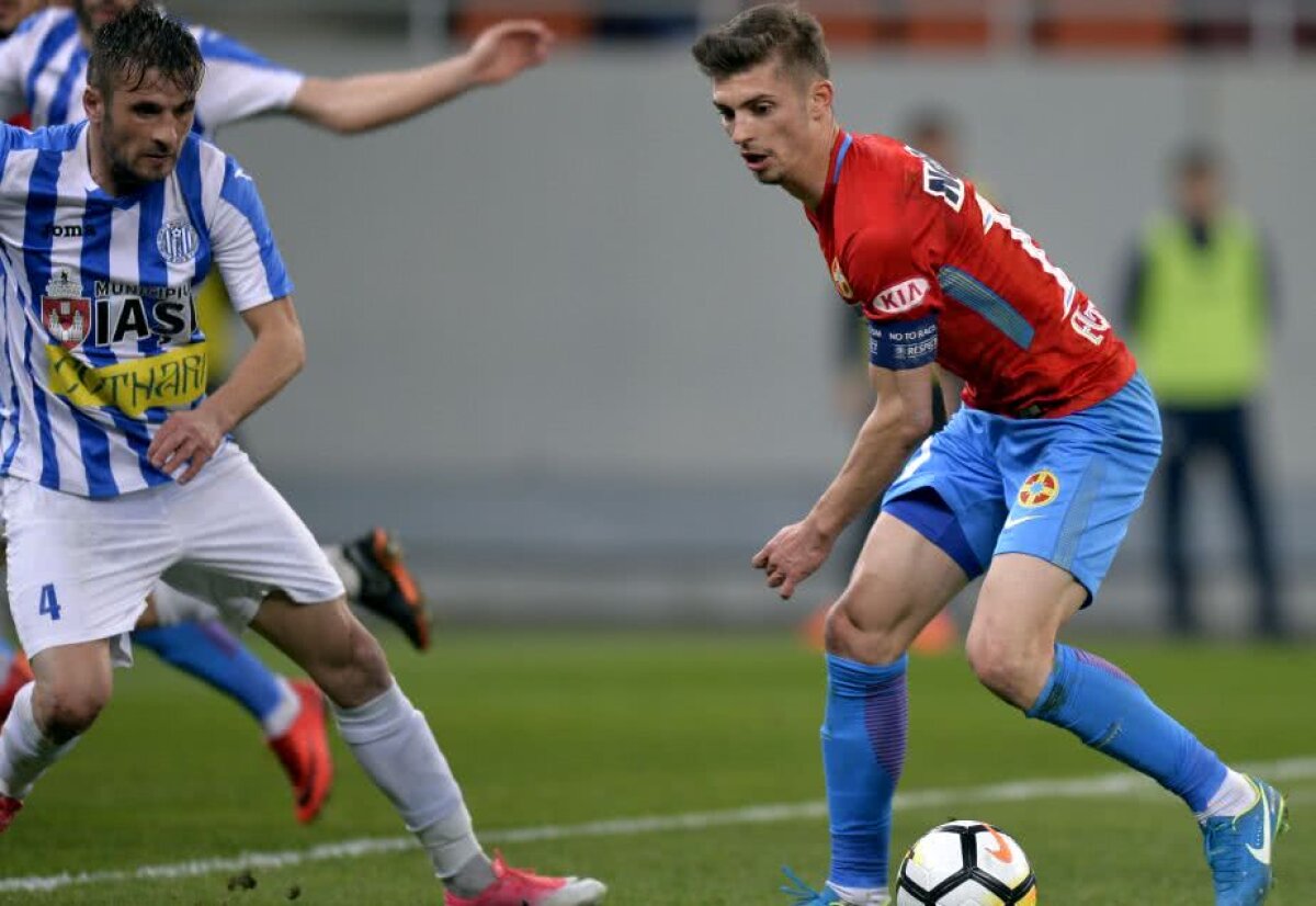 FOTO + VIDEO Eurogolul lui Budescu îi duce pe steliști primul loc! FCSB o învinge pe Poli Iași în cel mai palpitant meci al play-off-ului