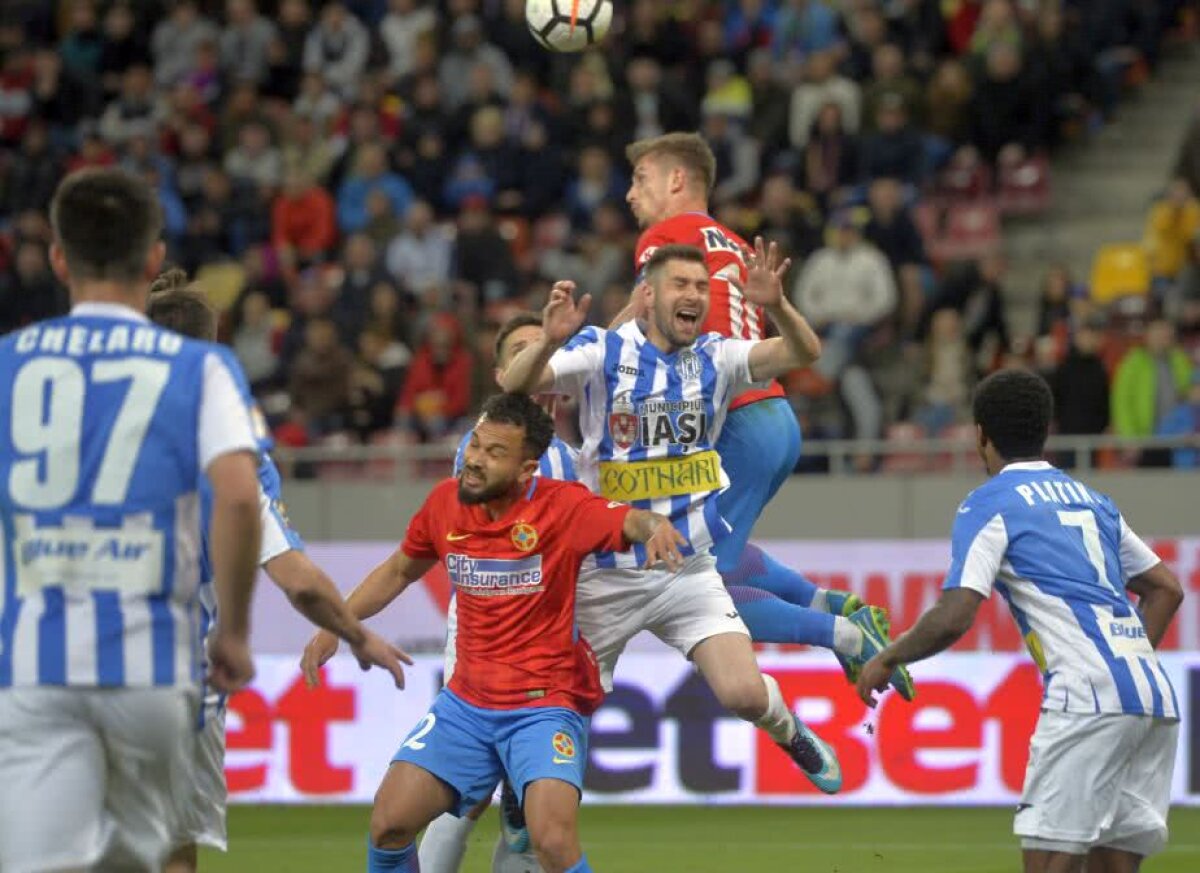 FOTO + VIDEO Eurogolul lui Budescu îi duce pe steliști primul loc! FCSB o învinge pe Poli Iași în cel mai palpitant meci al play-off-ului